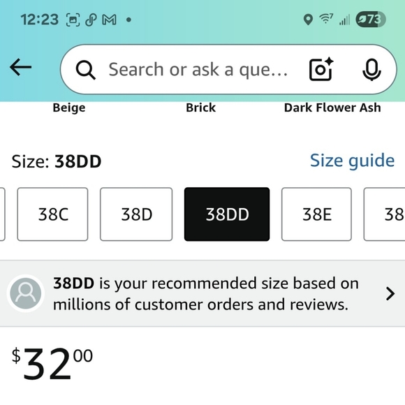 2 NWOT Women's Syrokan Sports Bras Size 38DD (0816) - Picture 4 of 7